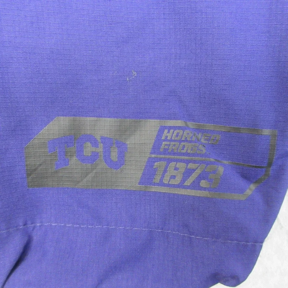 TCU Horned Frogs Nike Pullover Jacket Men M Purple NCAA Football Storm Fit Sport